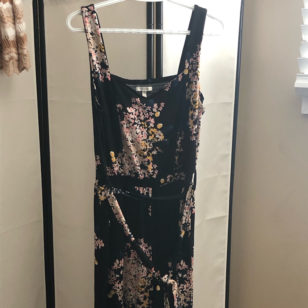 Maurice’s Wide legged floral jumpsuit